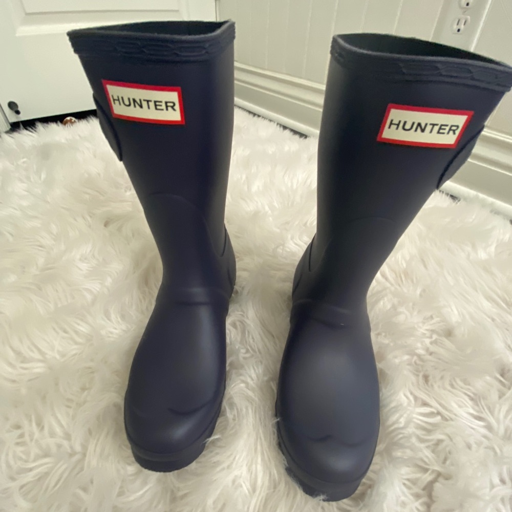 Hunter Original Aubergine Boots